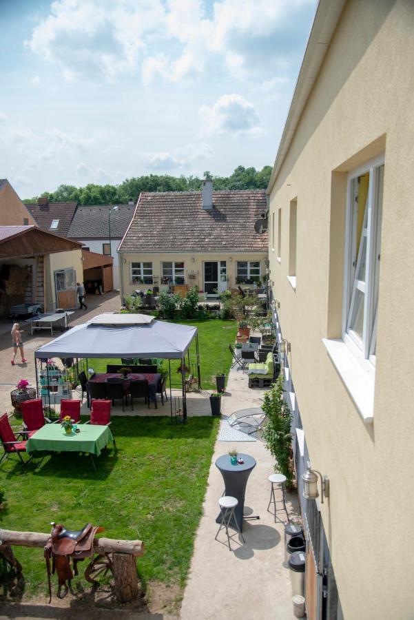 Ranchzimmer Am Hippo-Campus Reit- Und Therapiezentrum Deutsch Haslau Extérieur photo
